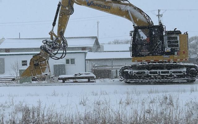 Hi-Rail Snow Removal