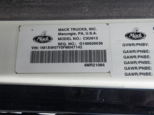 2015 Mack CXU 613