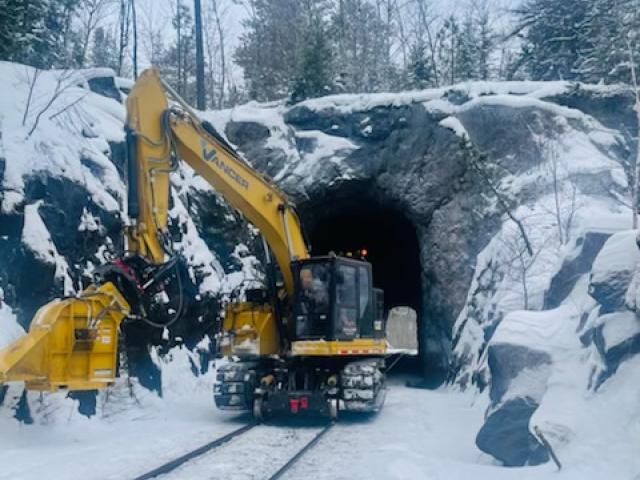 Hi-Rail Snow Removal